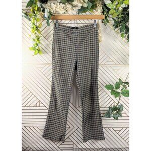 Urban Outfitters Women's Plaid Pants Blue Yellow Size 6 Slight Flare